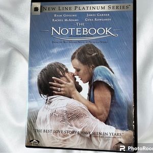 4/$20 THE NOTEBOOK dvd